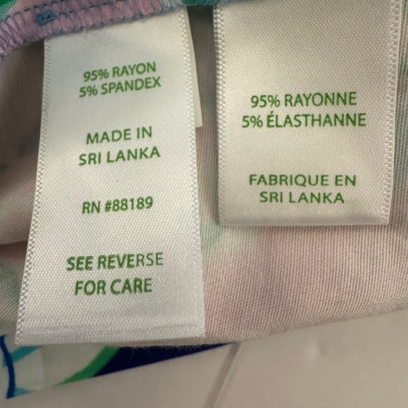 Lilly Pulitzer Vibrant Faye Skort Short Party Thyme,‎ Blue/Green, Size 00, NWT - Picture 11 of 12